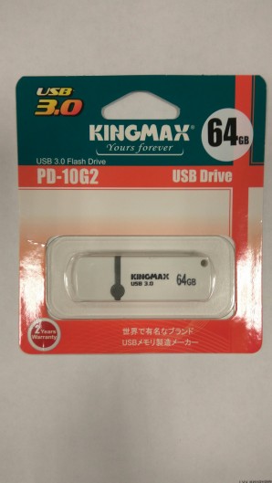 Память Flash USB 64 Gb Kingmax PD-10 White USB 3.0 фото №7439