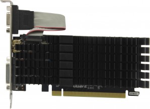 Видеокарта PCI-E 1024Mb GT710 DDR3 GigaByte Silent GV-N710SL-1GL фото №7880