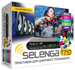 Ресивер цифровой DVB-T2 SELENGA T71D фото №7973