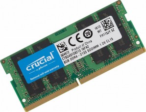 Память SO-DIMM DDR IV 08GB 2133MHz Crucial CL15 (CT8G4SFD8213) 1.2V фото №8075