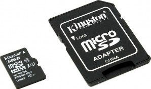 Память MicroSDHC 032GB Kingston Class10 UHS-I U1  R/W 90/45 MB/s с адаптером (SDCA10/32GB) фото №8081