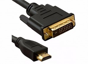 Кабель HDMI-DVI, 3м, Telecom фото №8241