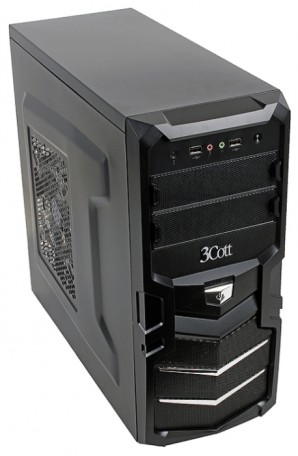 Корпус 3Cott 1815 ATX, без БП, окно, 1x USB3.0 (с доп. коннектором USB 2.0), 1x USB2.0, 2х12см LED новые красные вент-ры, HD аудио, фильтр от пыли фото №8308