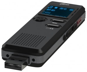 Диктофон RITMIX RR-610 4Gb с прямым подключением к ПК (встроенный USB-коннектор), VOR, воспр. MP3, радио, настройки записи, таймер записи, динамик, цвет - черный фото №8696