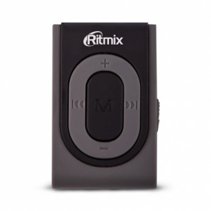 Плеер Flash RITMIX RF-2400 8Gb Черный без дисплея, аудио: MP3, WAV, WMA до 8ч проигрывания фото №9479