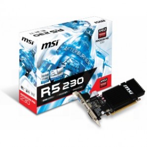 Видеокарта PCI-E 2Gb ATI R5 230 DDR3 64bit MSI (R5 230 2GD3H LP) фото №9827