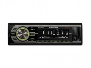 Автомагнитола Бездисковая Soundmax SM-CCR3074F 1DIN 4x45Вт фото №10025