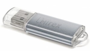 Память Flash USB 08 Gb Mirex UNIT SILVER фото №10345