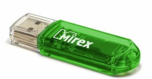 Память Flash USB 16 Gb Mirex ELF GREEN фото №10352