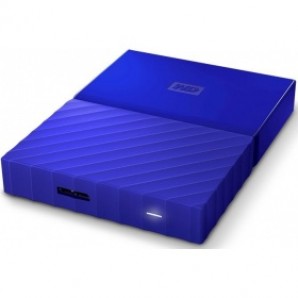 Жёсткий диск WD 1000Gb WDBBEX0010BBL-EEUE My Passport (Blue) 2,5" USB 3.0 фото №10477