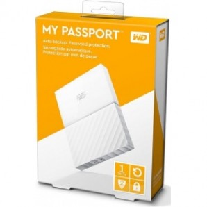 Жёсткий диск WD 1000Gb WDBBEX0010BWT-EEUE My Passport (White) 2,5" USB 3.0 External фото №10481