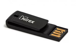 Память Flash USB 16 Gb Mirex HOST BLACK фото №10504