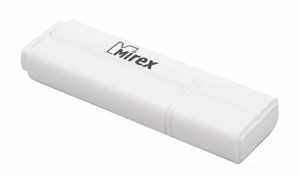 Память Flash USB 04 Gb Mirex LINE WHITE фото №10518