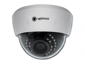 Камера IP Optimus IP-E021.0(2.8) Купольная 1/4” 1 Мп 2,8мм 24 ИК-диода фото №11022