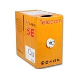 Кабель UTP 5 кат 305 м "Telecom" CU UTP PRO 0.52MM медный 4 пары кат. 5e <UTP4-TC1000C5EP-CU-IS> фото №11064