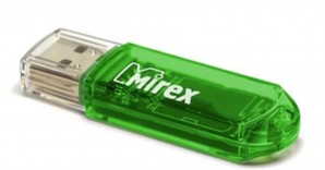 Память Flash USB 08 Gb Mirex ELF GREEN фото №11168