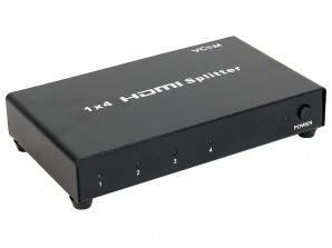 Разветвитель VCOM HDMI Spliitter 1=>4 3D Full-HD 1.4v, каскадируемый <VDS8044D/DD414A> фото №11343