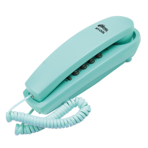 Телефон проводной RITMIX RT-005 blue без дисплея  (настольный/настенный) с функциями повтора набора номера,выбора уровня громкости звонка Hi-Low, импульснного и тонального набора номера, сброс и отключение микрофона. фото №11591
