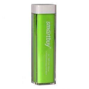 Внешний аккумулятор SmartBuy® EZ-BAT, 2000 мАч, зелен (арт.SBPB-1030) фото №11636