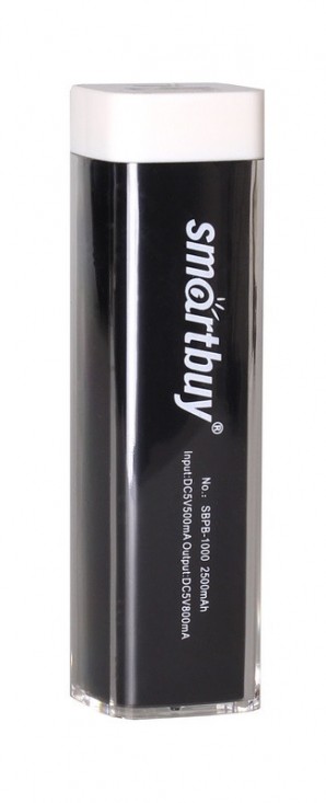 Внешний аккумулятор SmartBuy® EZ-BAT, 2000 мАч, черн (арт.SBPB-1000) фото №11639