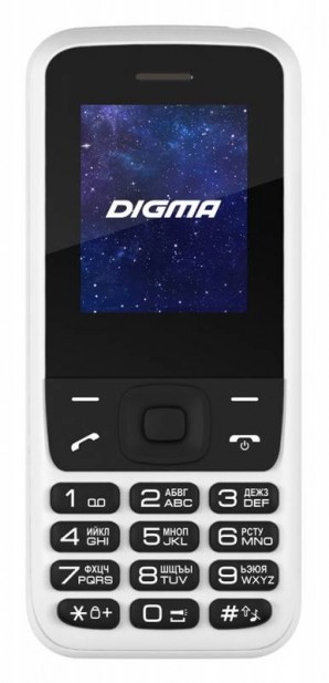 Мобильный телефон Digma Linx A177 2G белый моноблок 2Sim 1.77" 128x160 BT GSM900/1800 FM microSD max32Gb фото №11896