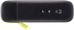 Модем 2G/3G/4G ZTE MF79 USB Wi-Fi +Router внешний черный фото №12080