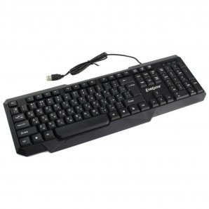 Клавиатура Exegate LY-404, <USB, черная, 104кл, Enter большой> Color box фото №12106