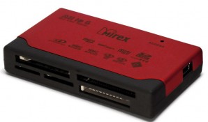 Устройство чтения карт памяти Mirex VELVET BORDO (ALL-IN-1 microSD/SD/MS/M2/MMC/CF/XD) фото №12240