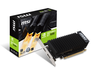 Видеокарта PCI-E 2048Mb GT1030 LP 64bit GDDR5 DVI, HDMI, MSI (GT 1030 2GH OC) фото №12334