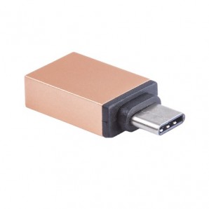 Переходник Smartbuy OTG - USB TYPE C (USB 3.0) серебристый, (SBR-OTG05-S) фото №12372