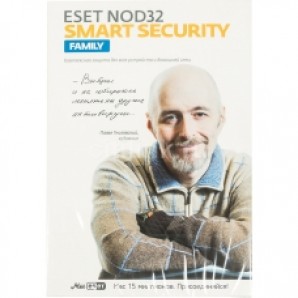 Программный продукт ESET NOD32 Smart Security Family - лицензия на 1 год на 3ПК (NOD32-ESM-NS(CLCARD)-1-3) фото №12491