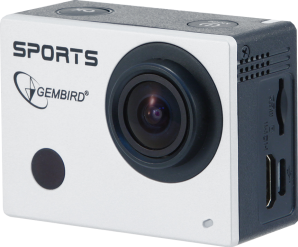 Экшн-камера Gembird ACAM-003, 8MP, 1920 x 1080 FHD (60 fps), WIFI, ЖК дисплей 2.0', TF/Micro SDHC фото №12509