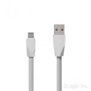 Кабель ACD USB - 8-pin для Apple, длина 1 м, TPE, 1м, белый (ACD-U920-P5W) фото №12515