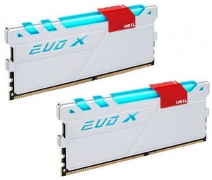 Память DDR IV 32GB(2x16GB) 3000MHz GeIL EVO X White Gaming Memory GEXG432GB3000C16ADC Non-ECC, CL16, 1.35V, Hybrid-Independent-Light-Module™, Retail фото №12609