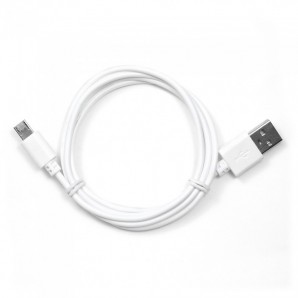 Кабель USB -Am/microB 5p 1м Gembird белый CC-mUSB2-AMBM-1MW USB 2.0 фото №12737