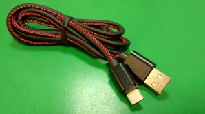 Кабель Smartbuy USB 2.0 - TYPE-C кожа, длина 1,2 м (iK-3112pu black) фото №13248