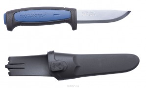 Нож перочинный Mora Pro S (12242) разделочный лезв.91мм черный/синий фото №13255