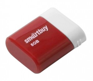 Память Flash USB 08 Gb Smart Buy LARA Red фото №13396