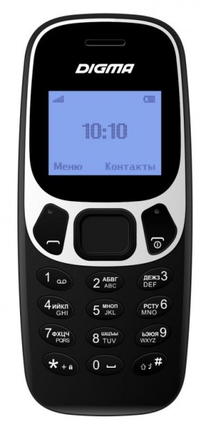 Мобильный телефон Digma Linx A105N 2G Linx 32Mb темно-серый 1.44" TN 68x96 фото №13514