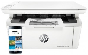 Принтер/сканер/копир HP LaserJet Pro MFP M28w RU (W2G55A) A4 WiFi белый фото №13757