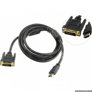 Кабель HDMI-DVI, 5м, TV-COM 2 фильтра <LCG135F-5M> фото №13789