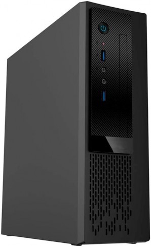 Корпус POWERMAN PS201BK (Desktop / SFF, mini-ITX, 300W PM-300TFX, USB3.0x2 + Audio, черный) <6125688> фото №13999