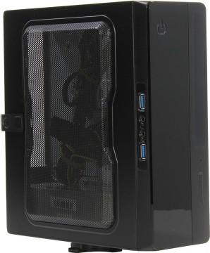 Корпус POWERMAN EQ101 (Desktop / SFF, mini-ITX, 200W PM-200ATX, USB3.0x2 + Audio, черный) <6117414> фото №14016