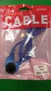 Кабель Smartbuy (iK-3112ERG blue) USB 2.0 - TYPE-C в рез. оплет. Gear, 1м. мет.након., фото №16761
