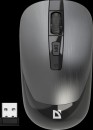 Мышь беспроводная Defender Wave MM-995 серый,4D,800-1600dpi,бесшумн фото №21759