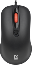 Мышь Defender MB-522 Omega черн,4кнопки,1000-1200dpi,1,8м фото №22376