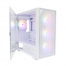 Корпус 1STPLAYER DK D6 White / mATX / 4x120mm LED fans / D6-WH-4F1-W фото №23061