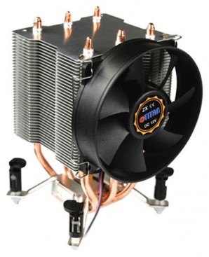 Вентилятор TTC-NK-34TZ/R/V2  Soc-1150/1155/1156 (Core i7 130Вт, 6 тепловых трубок, медное основание) фото №841