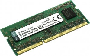 Память SO-DIMM DDRL III 04Gb PC1600 Kingston KVR16LS11/4 1.35V/1.5V фото №862