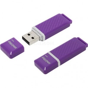 Память Flash USB 04 Gb Smart Buy Quartz series Violet фото №940